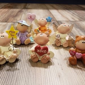 Russ Kirk Kritters - set of six Angel Cheeks